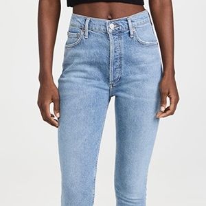 NWT! Agolde Nico High Rise Slim Fit Jeans - size 30